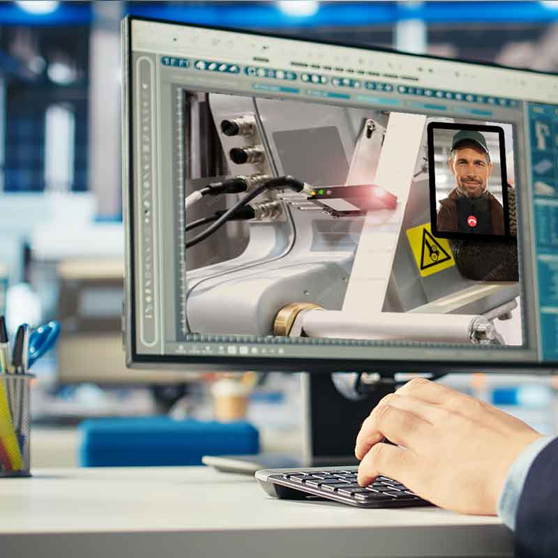 Monitoraggio da remoto e riordino automatico materiali