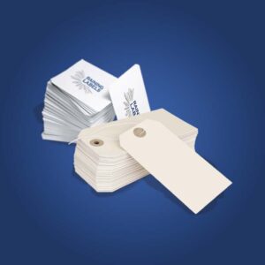 Cartellini stampabili (badge, etichette moda, inventario)