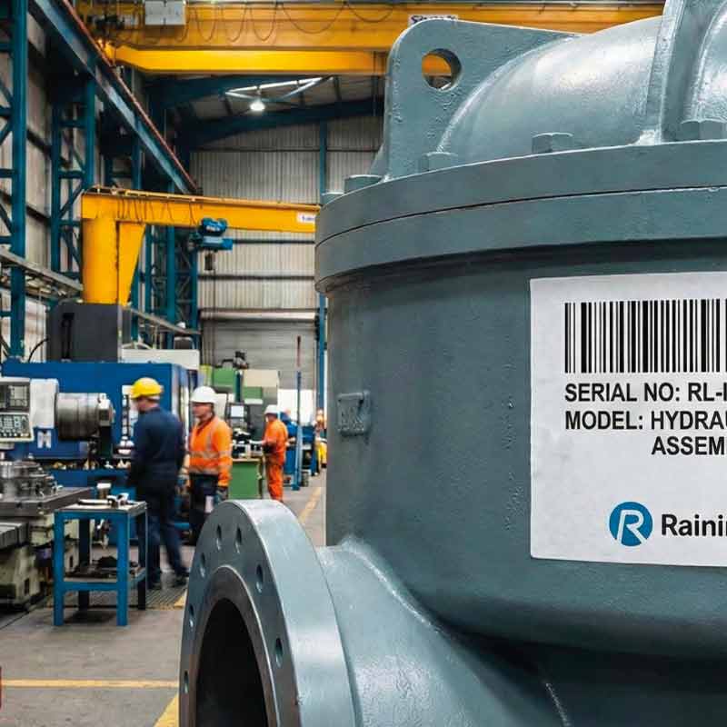 etichette per il settore della produzione industriale