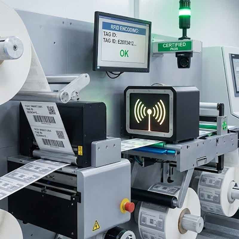 Stampa, codifica e certificazione Tag RFID
