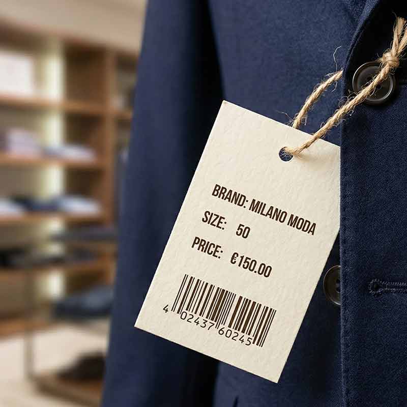 cartellino di alta qualita fashion