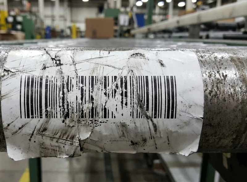 etichette resistenti all'abrasione meccanica