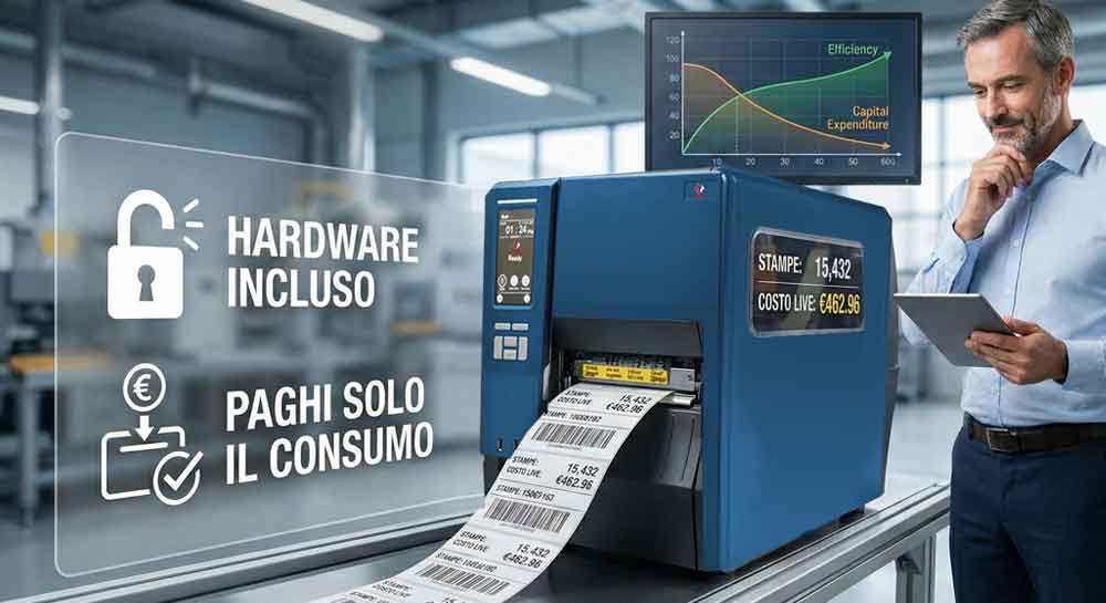 Formula Costo Copia Stampa in-hose senza investimento iniziale
