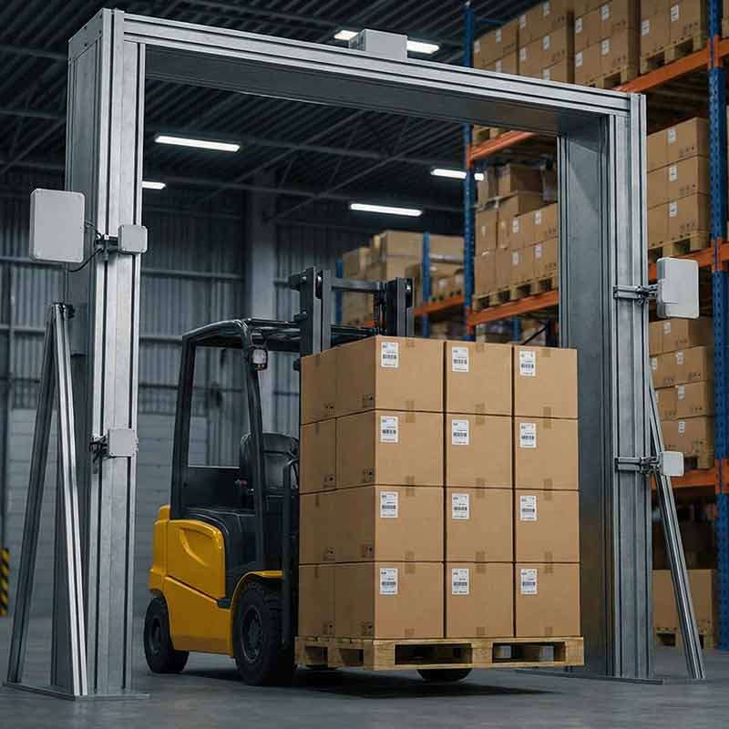 tecnologia rfid per il tracciamento massivo della merce